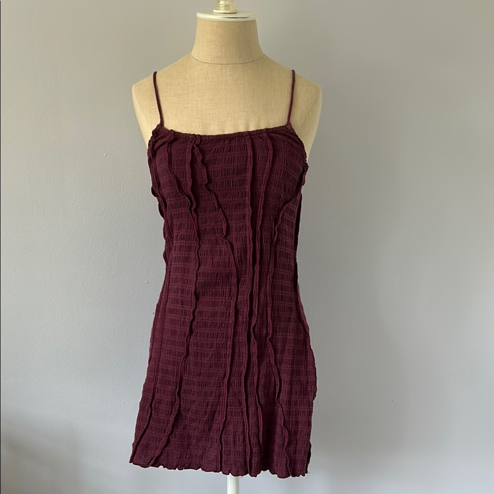 Free People Throwing Shade Mini in Wild Garnet